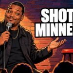 Michael Che Shot in Minnesota: Netflix Special Is His Directorial Debut Editorial cartoon of Michael Che for his Shot in Minnesota special, not a photograph